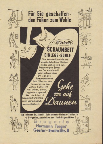 Goslar prospetto 1950 - goslar,,
