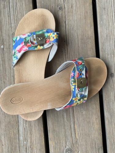 Sandali legno scholl - sandali,