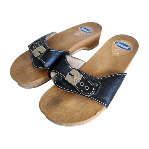 Sandali ciabatte legno scholl - ciabatte,