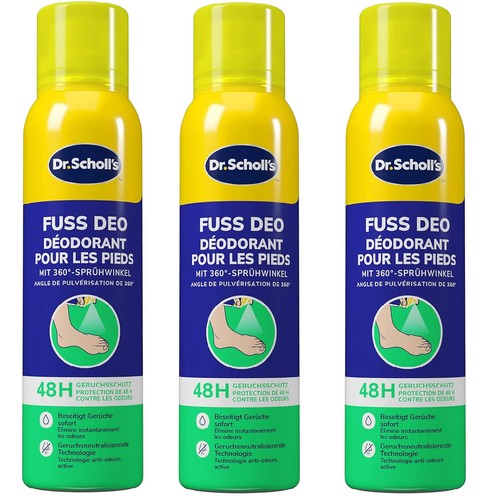 150ml scholl s fresh - 3x,